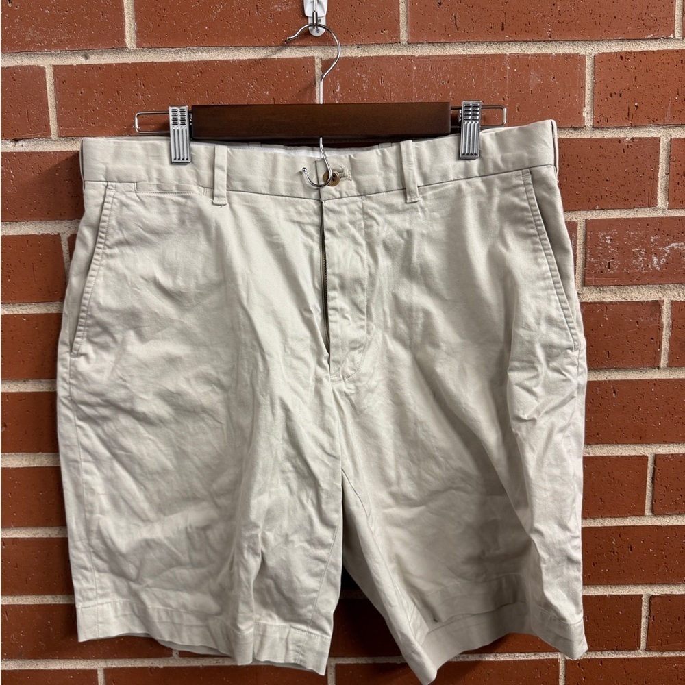 Polo Golf Ralph Lauren Khaki Cotton Twill Stretch Classic Fit Shorts